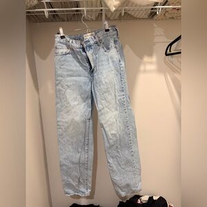 Denim Forum Light Blue Straight Jeans